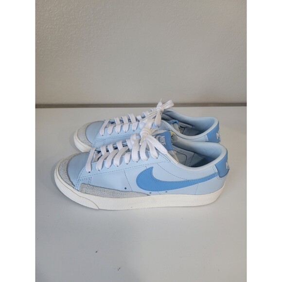 Nike Blazer Low \'77 Men 8 Vintage Celestine Blue Sail White Sneakers FD0281-400 main image 8